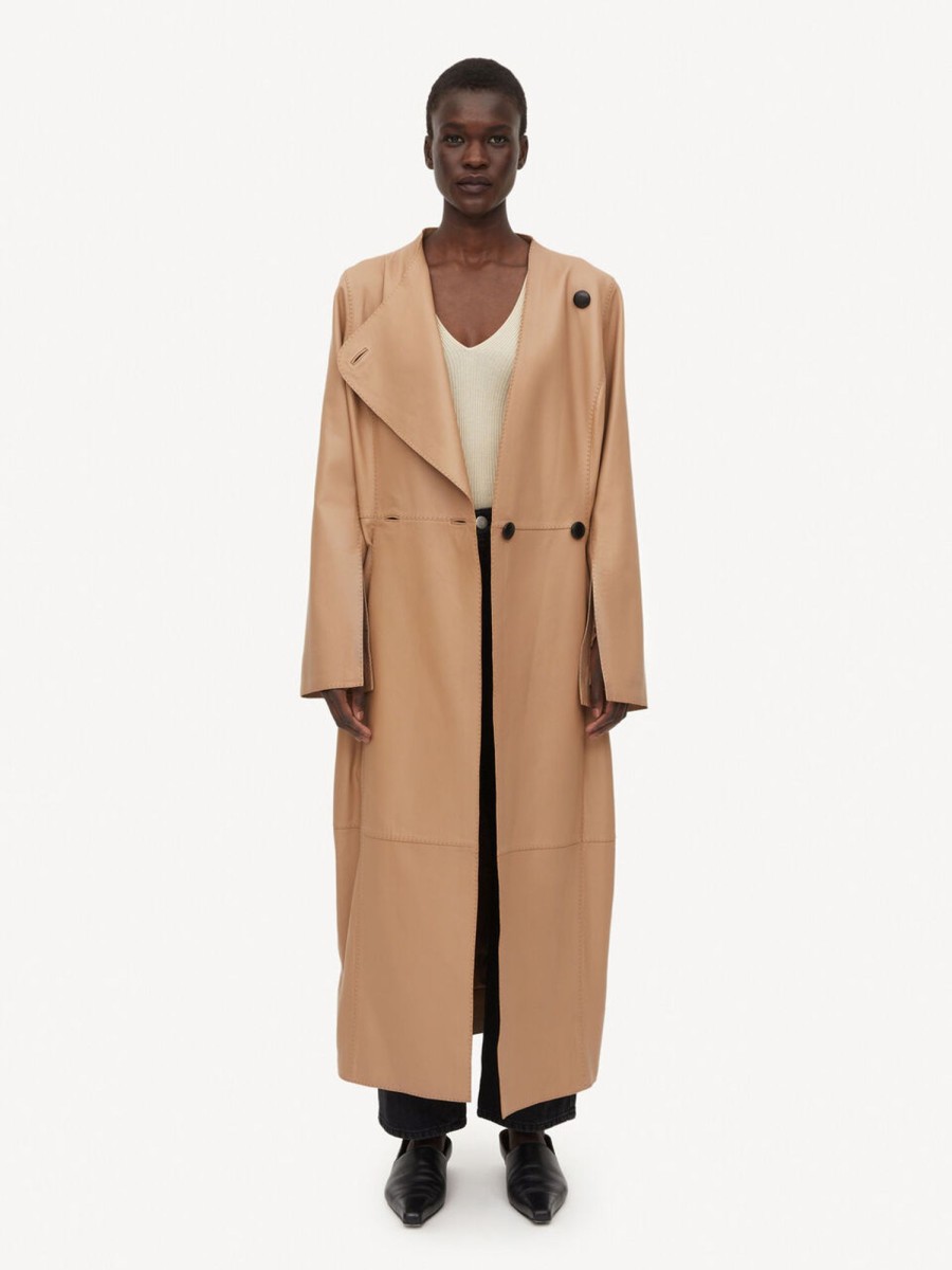 Clothing By Malene Birger | Sirrena Leather Coat