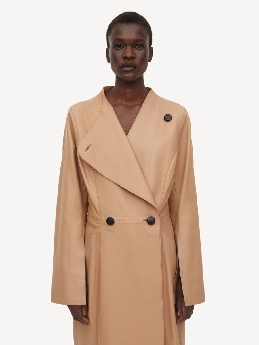 Clothing By Malene Birger | Sirrena Leather Coat