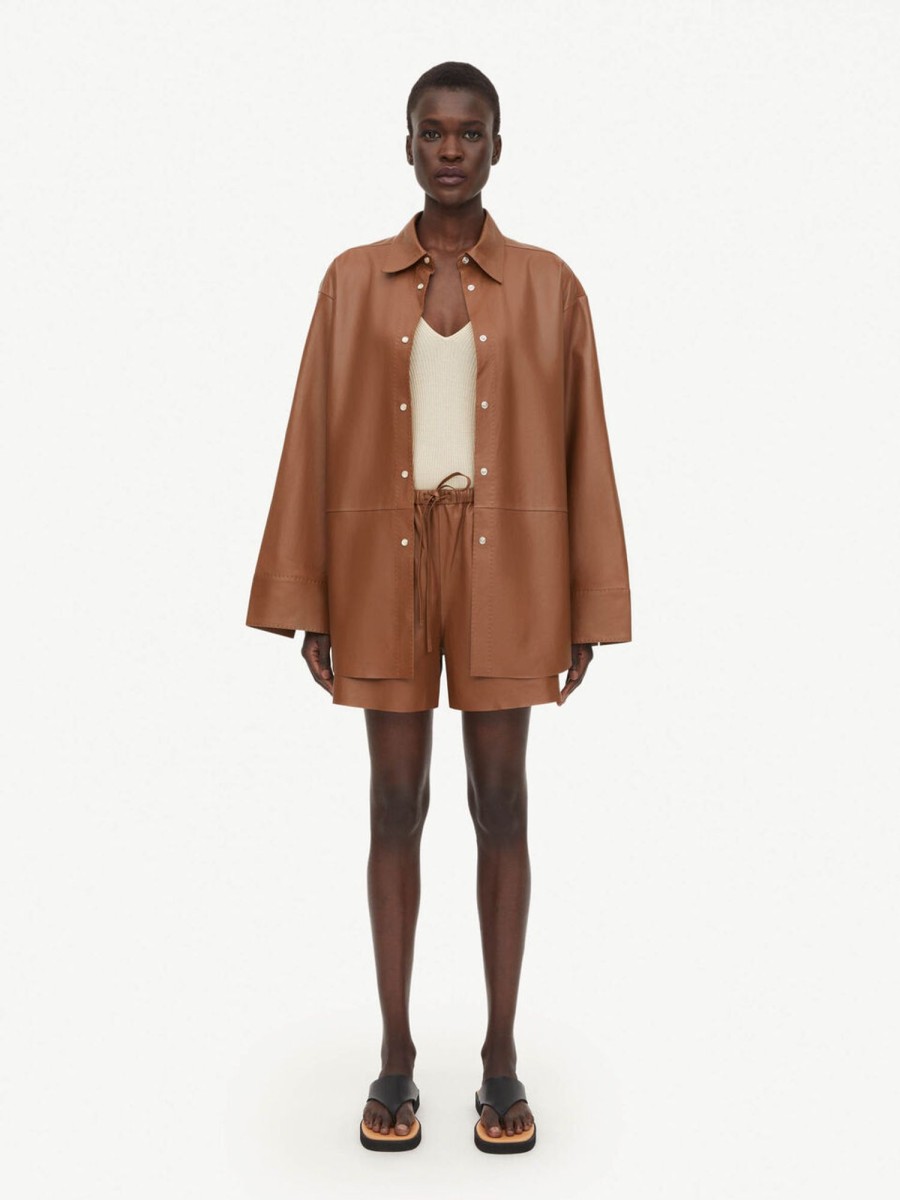 Clothing By Malene Birger | Ifeiona Leather Shorts