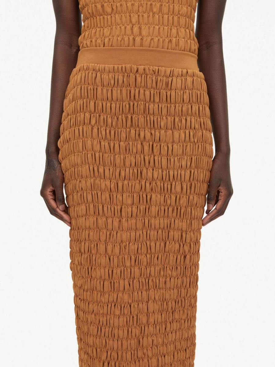 Clothing By Malene Birger | Emla Shirred Maxi Skirt