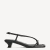 Accessories By Malene Birger | Tevi Leather Slingback Sandals