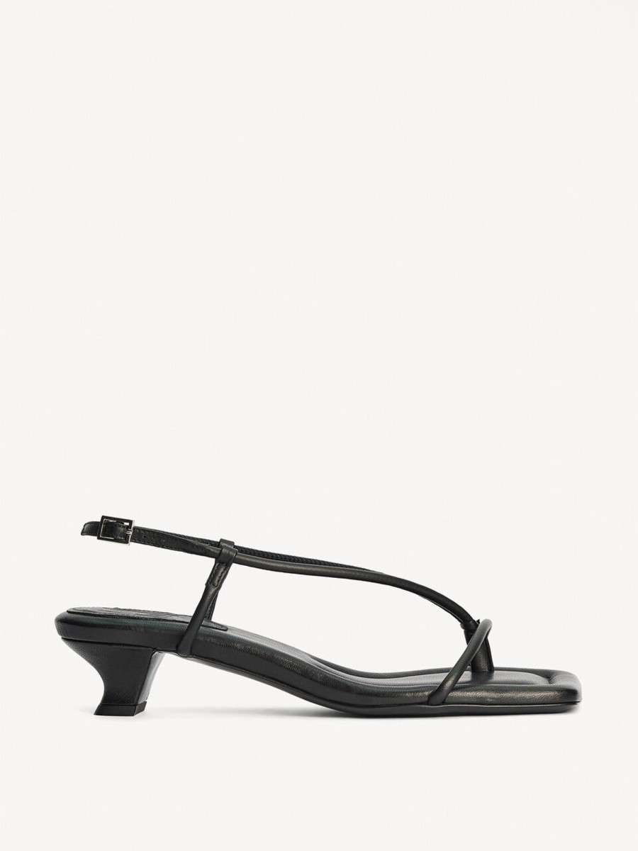 Accessories By Malene Birger | Tevi Leather Slingback Sandals