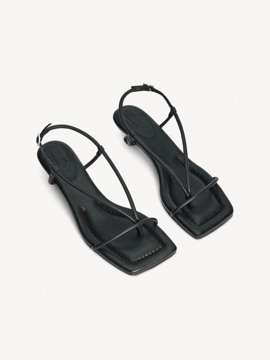 Accessories By Malene Birger | Tevi Leather Slingback Sandals