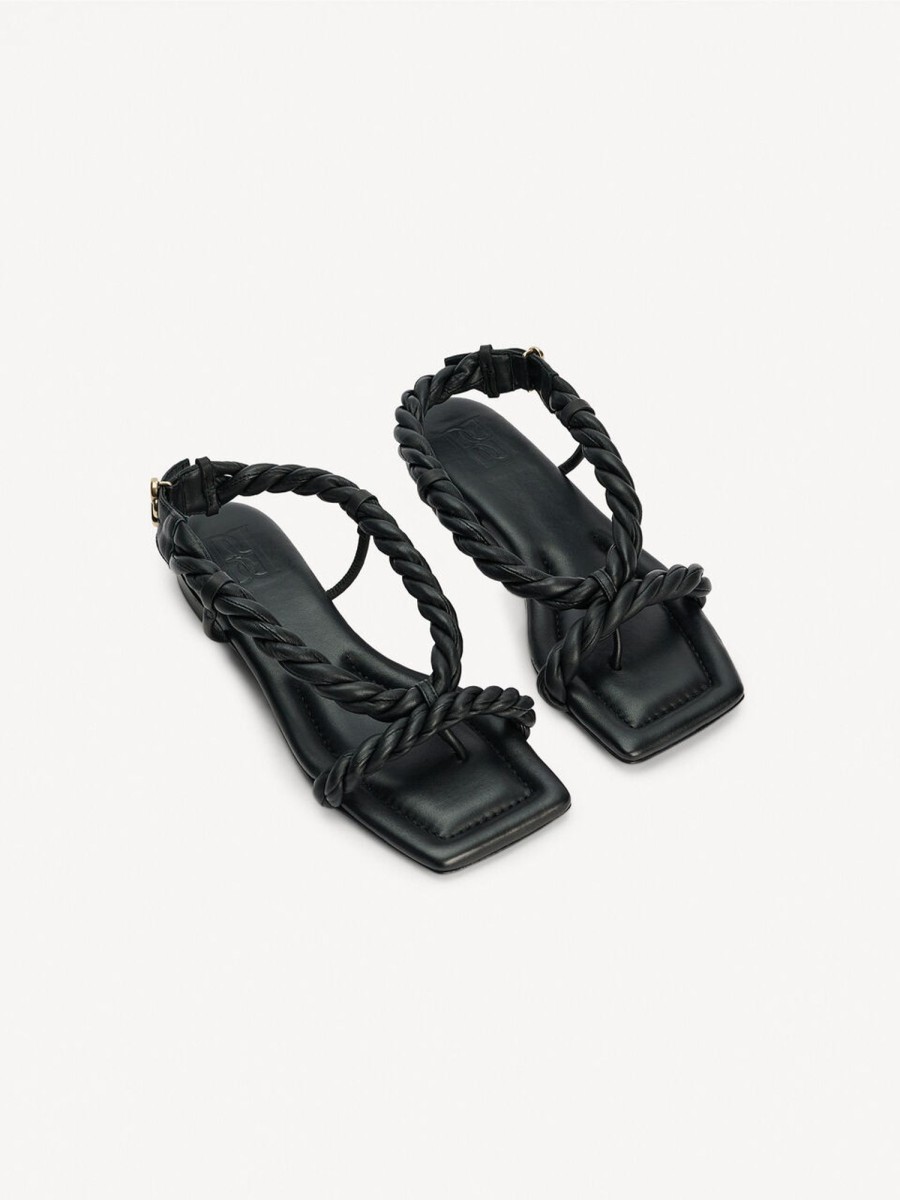 Accessories By Malene Birger | Tinea Braided Leather Flats