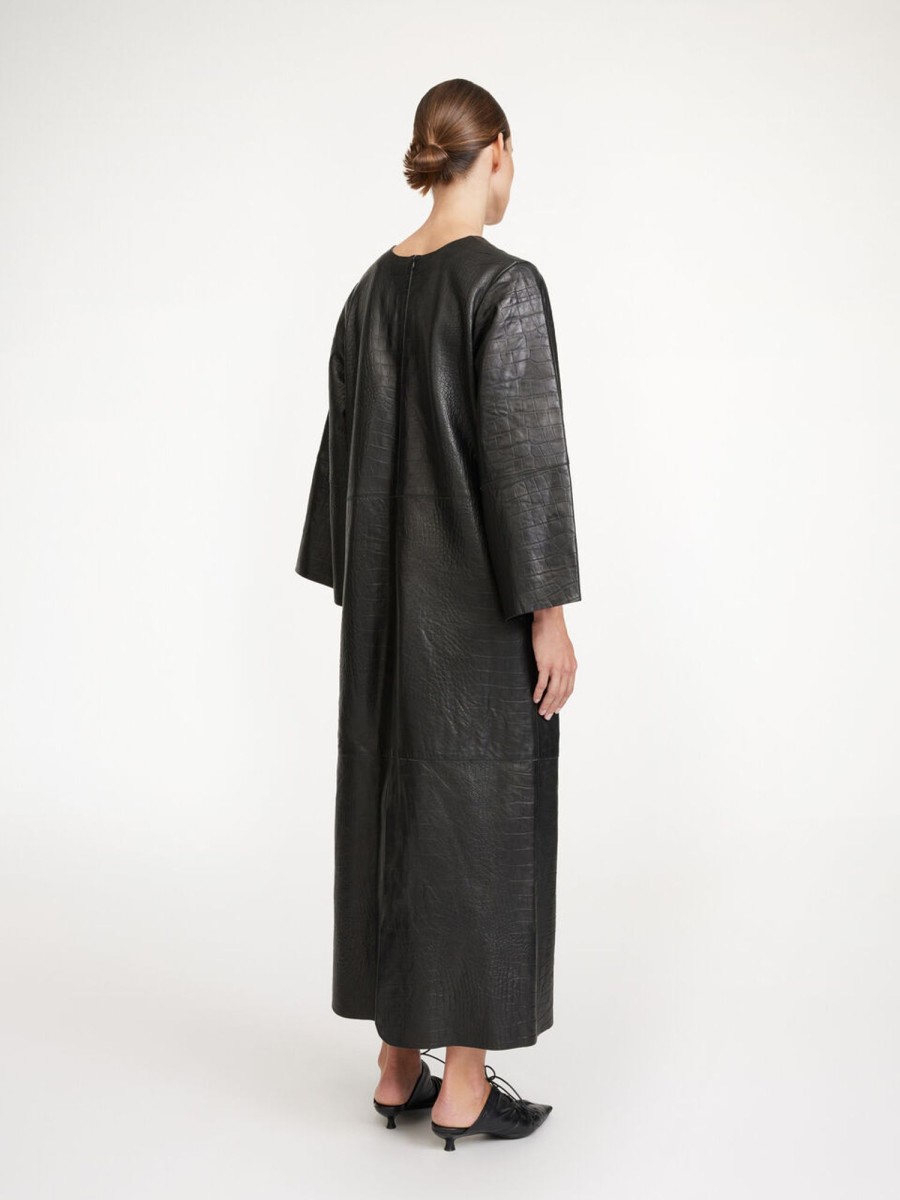 Clothing By Malene Birger | Cebello Leather Maxi Dress