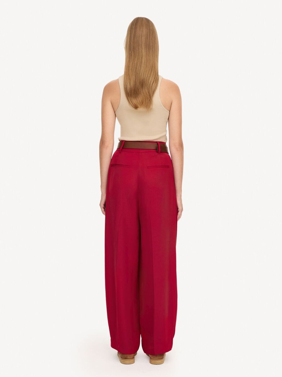 Clothing By Malene Birger | Piscali Mid-Waist Trousers