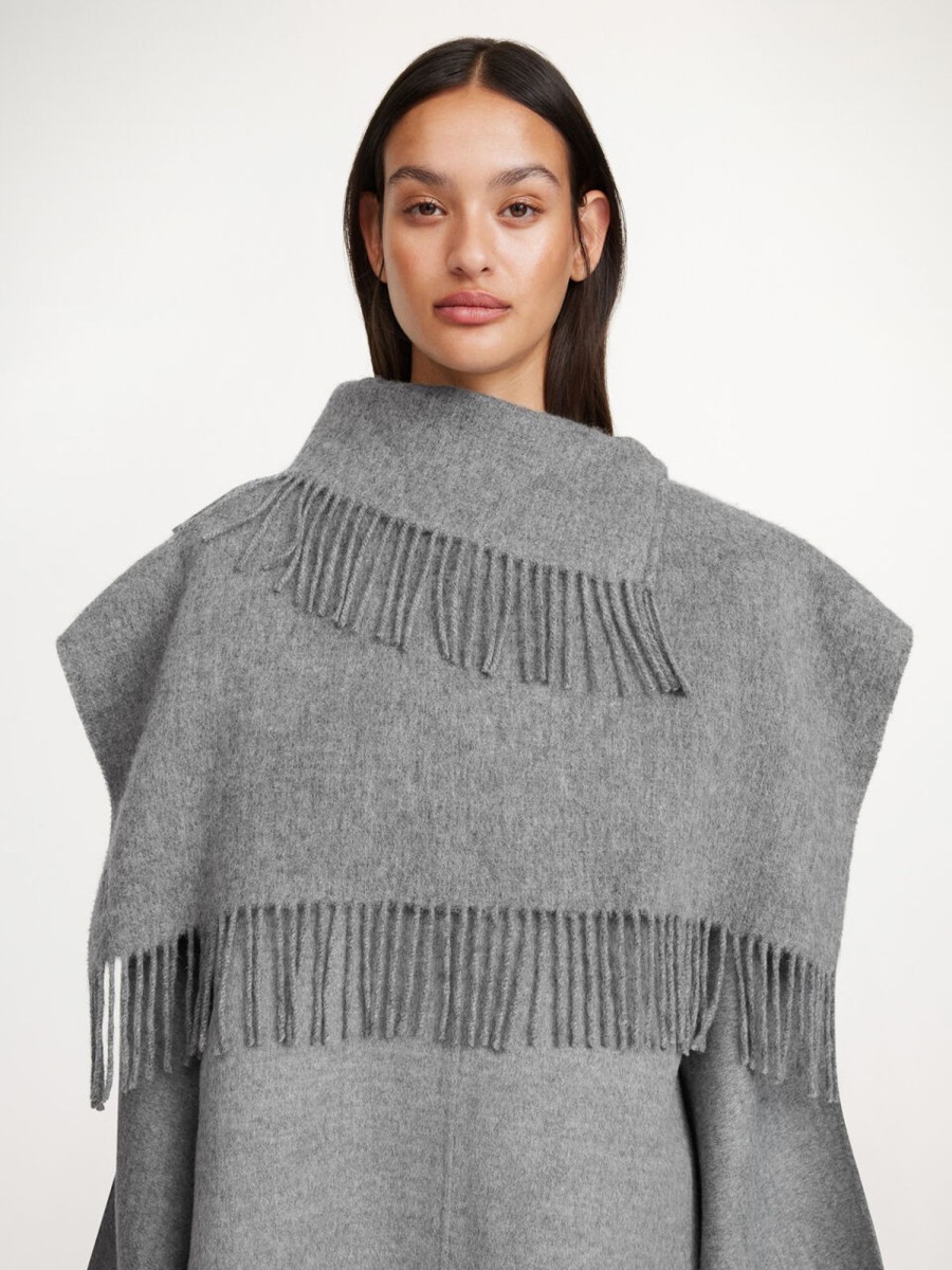 Accessories By Malene Birger | Turtla Wool Fringe Bib