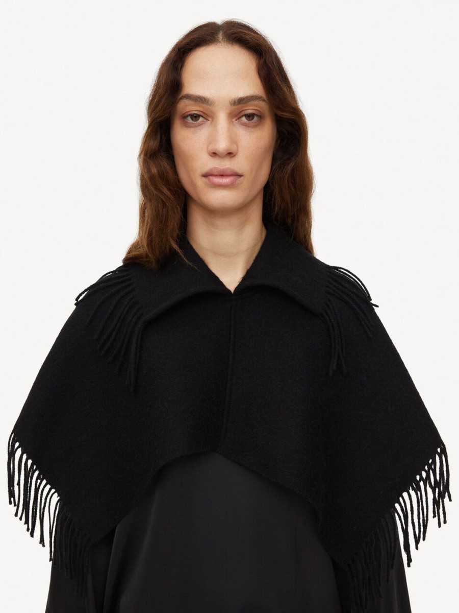 Accessories By Malene Birger | Turtla Wool Fringe Bib