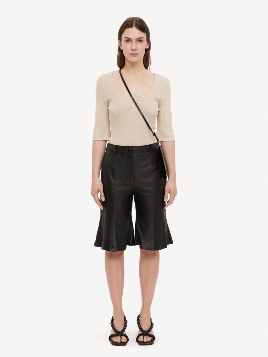 Clothing By Malene Birger | Carmone Leather Shorts