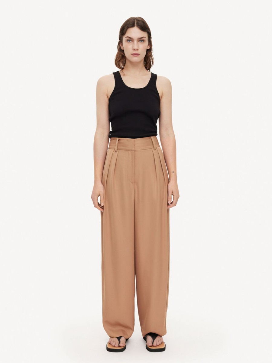 Clothing By Malene Birger | Piscali Mid-Waist Trousers