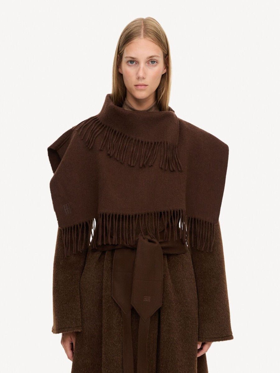 Accessories By Malene Birger | Turtla Wool Fringe Bib