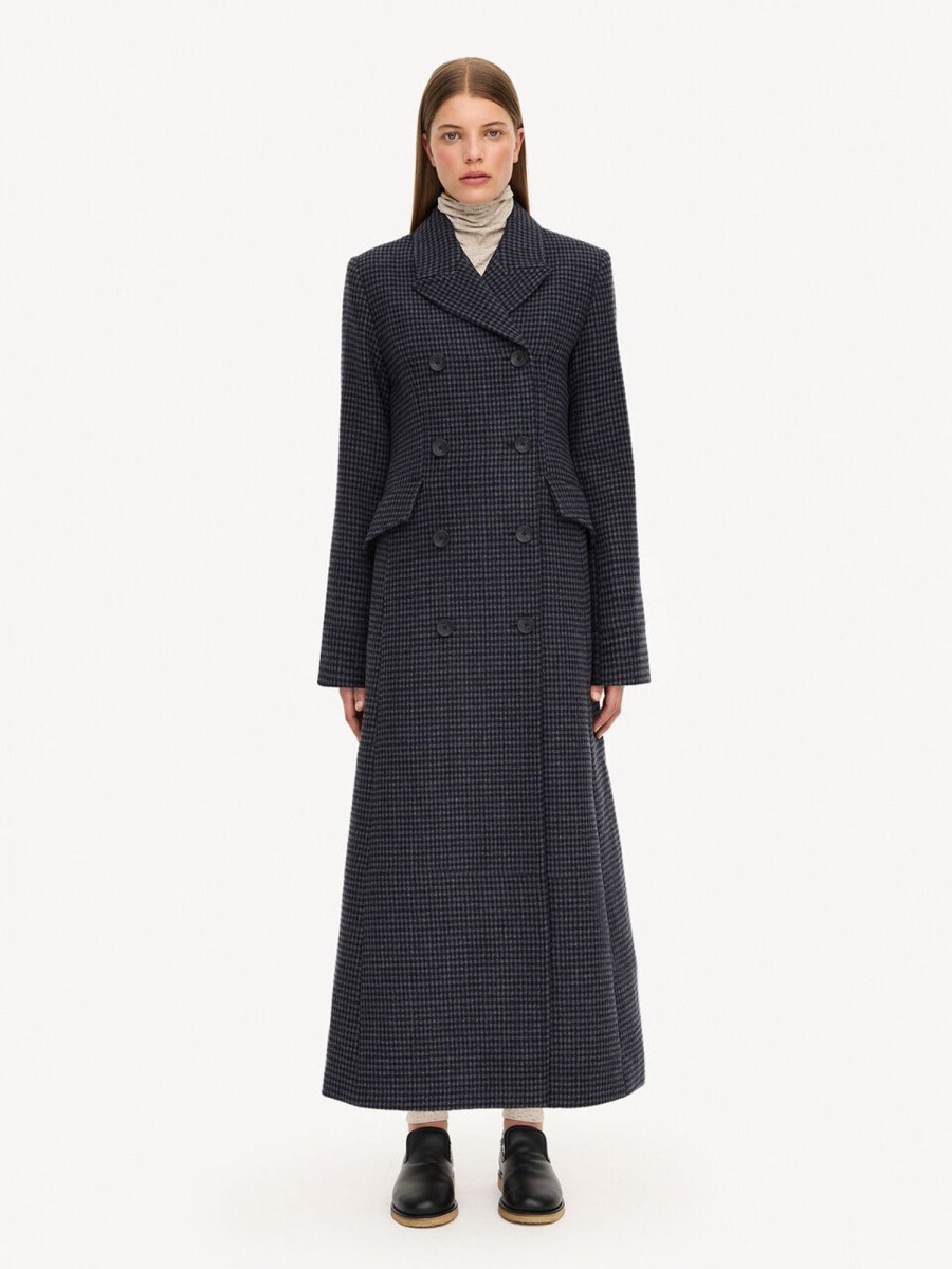 Clothing By Malene Birger | Gardeniia Checked Coat