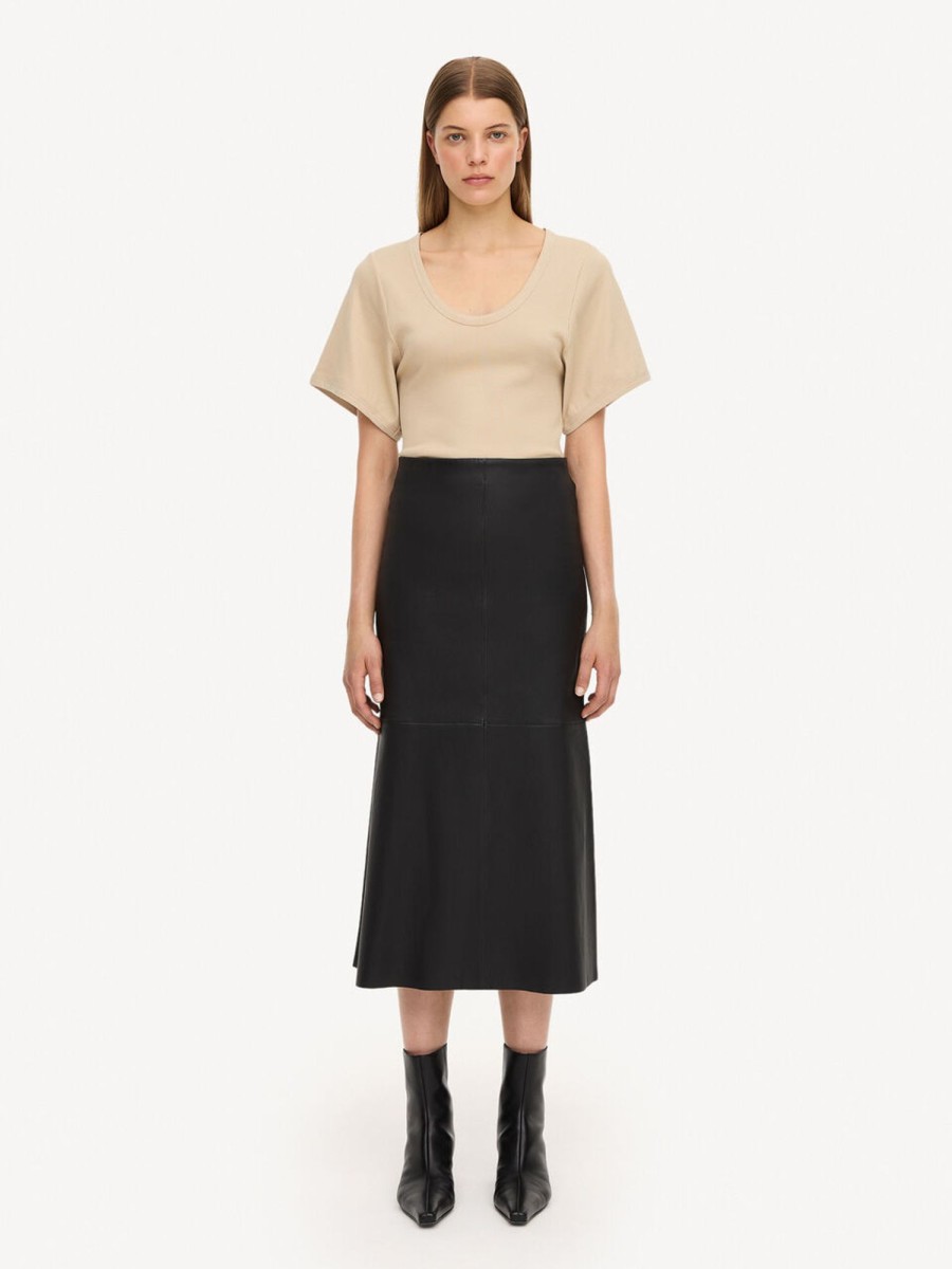 Clothing By Malene Birger | Simoas Leather Skirt