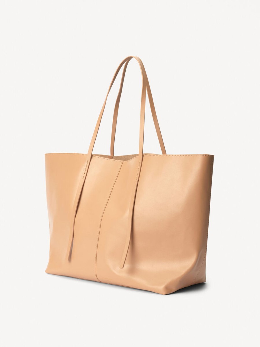 Accessories By Malene Birger | Abilla Smooth Leather Tote