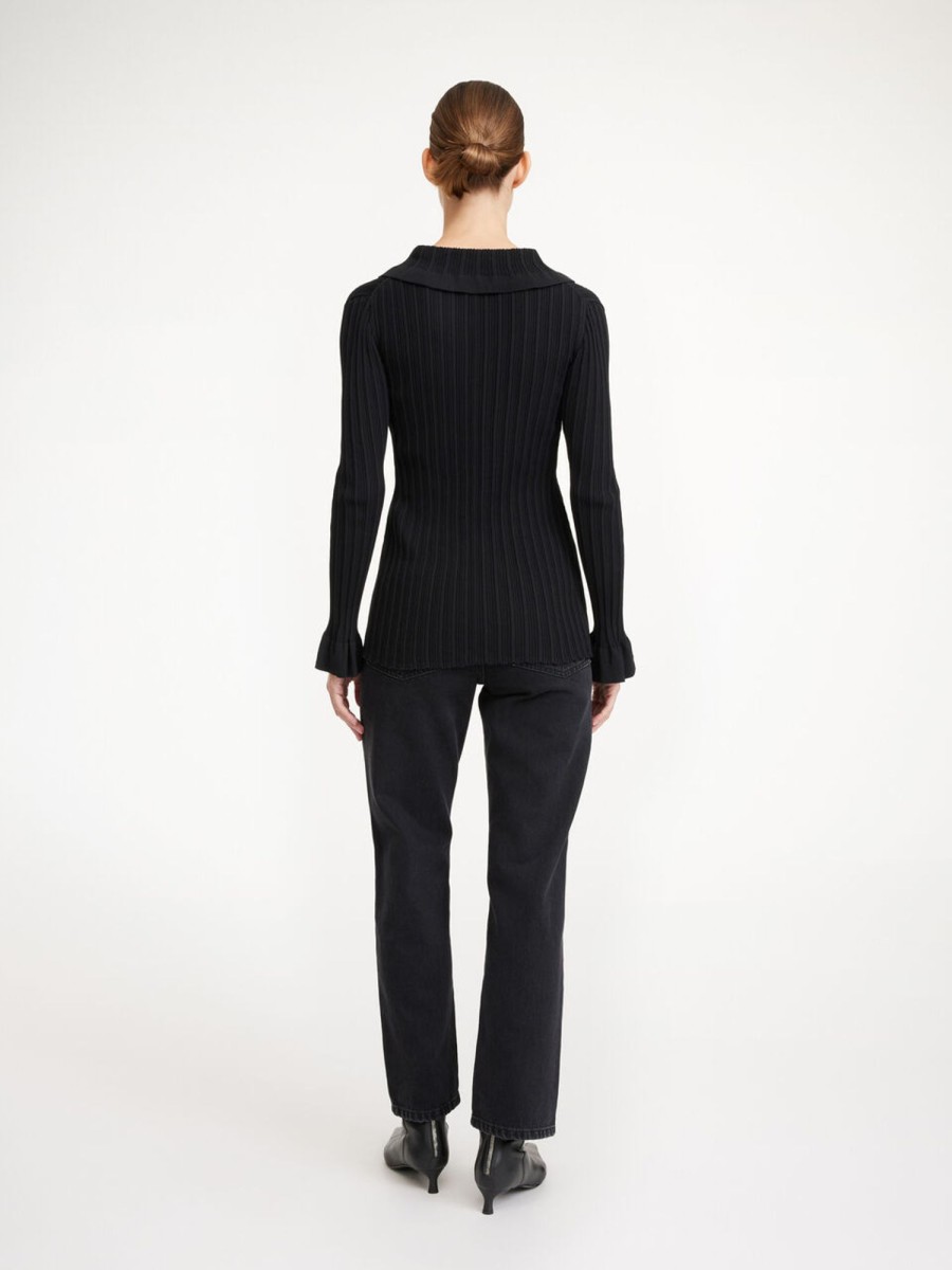 Clothing By Malene Birger | Devora Rib-Knit Cardigan