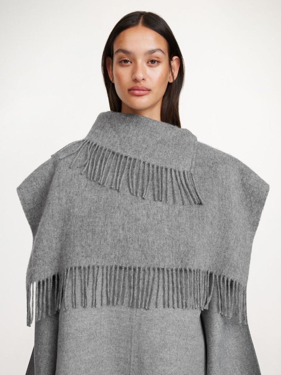 Accessories By Malene Birger | Turtla Wool Fringe Bib