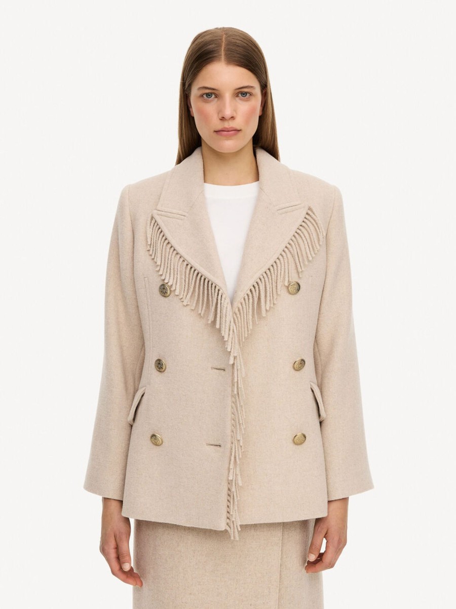 Clothing By Malene Birger | Iggie Fringed Blazer