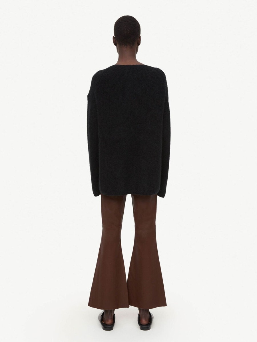 Clothing By Malene Birger | Evyline Cropped Leather Trousers