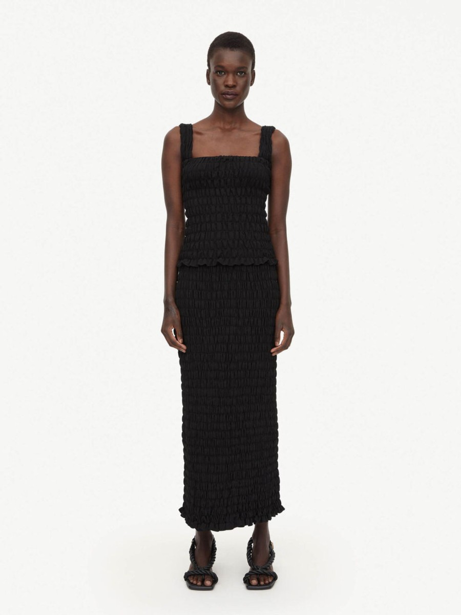 Clothing By Malene Birger | Emla Shirred Maxi Skirt