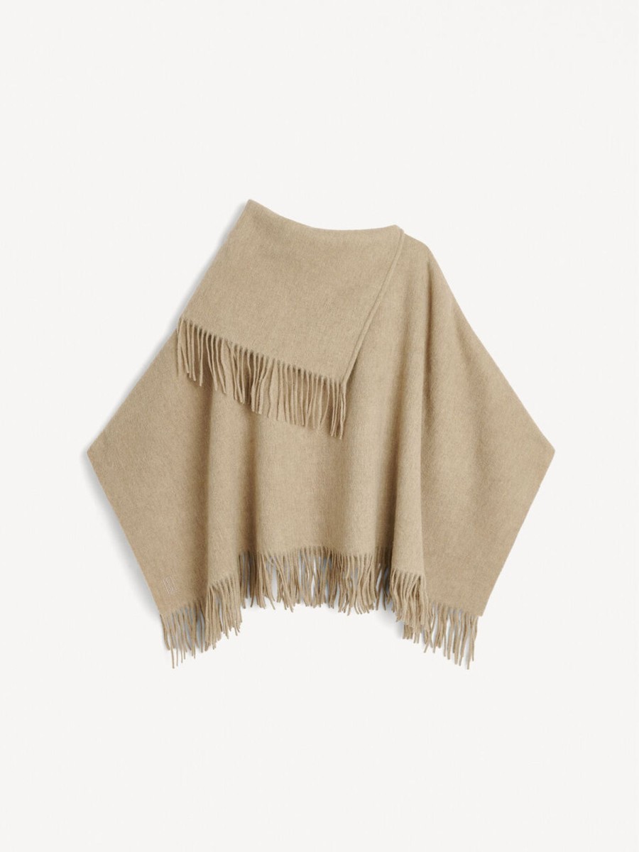 Accessories By Malene Birger | Turtma Wool Fringe Bib