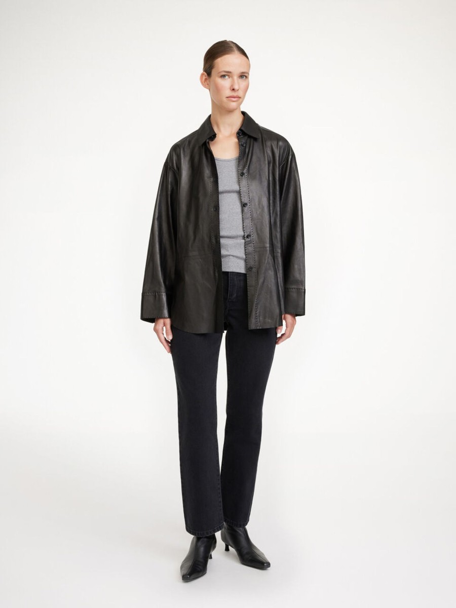 Clothing By Malene Birger | Barissa Leather Shirt