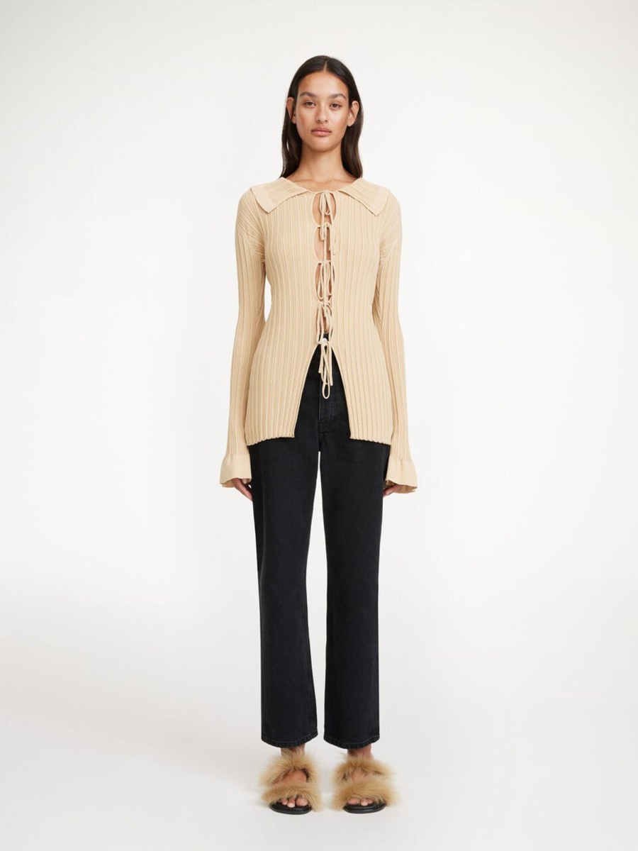 Clothing By Malene Birger | Devora Rib-Knit Cardigan