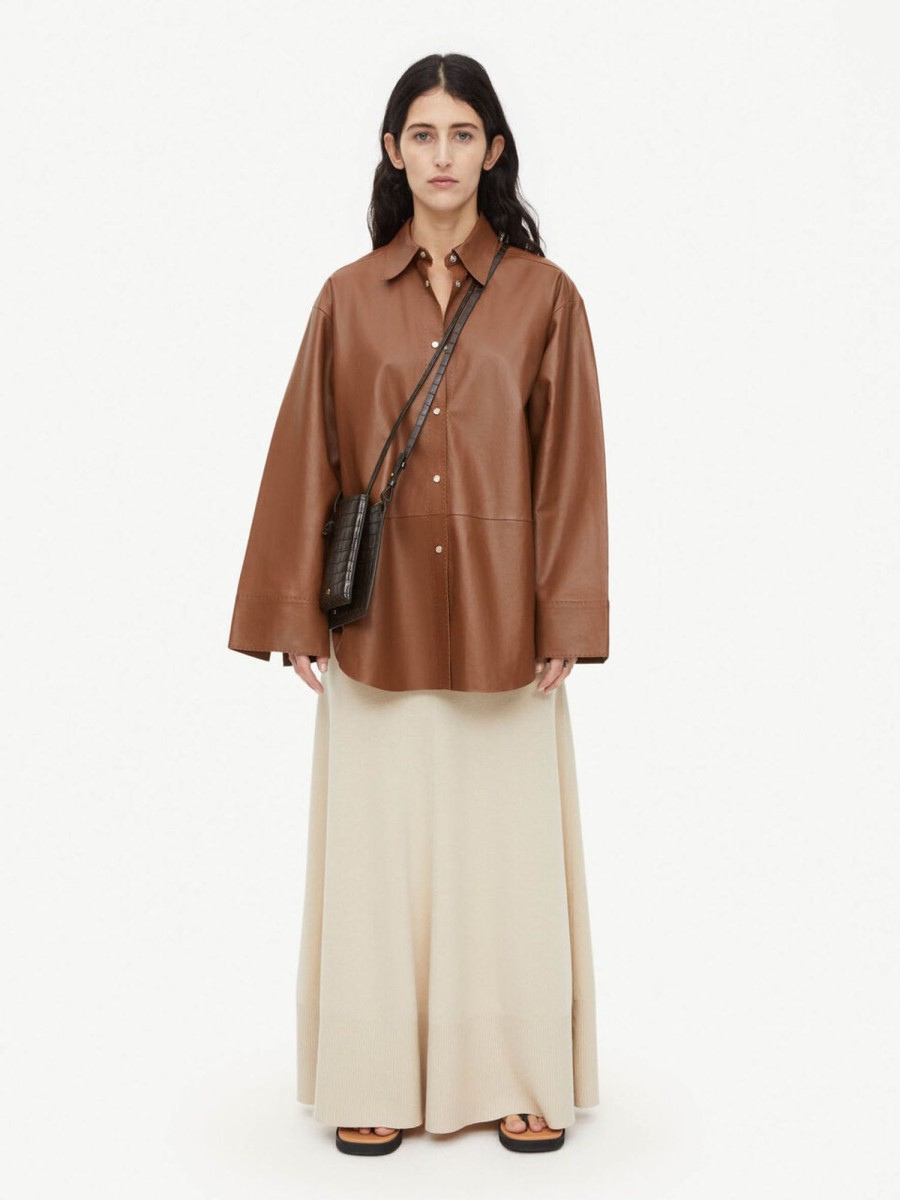 Clothing By Malene Birger | Barissa Leather Shirt