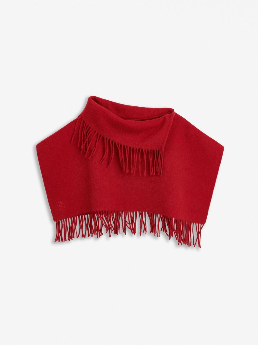 Accessories By Malene Birger | Turtla Wool Fringe Bib