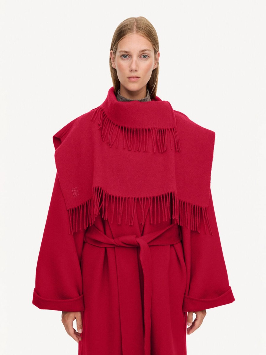 Accessories By Malene Birger | Turtla Wool Fringe Bib