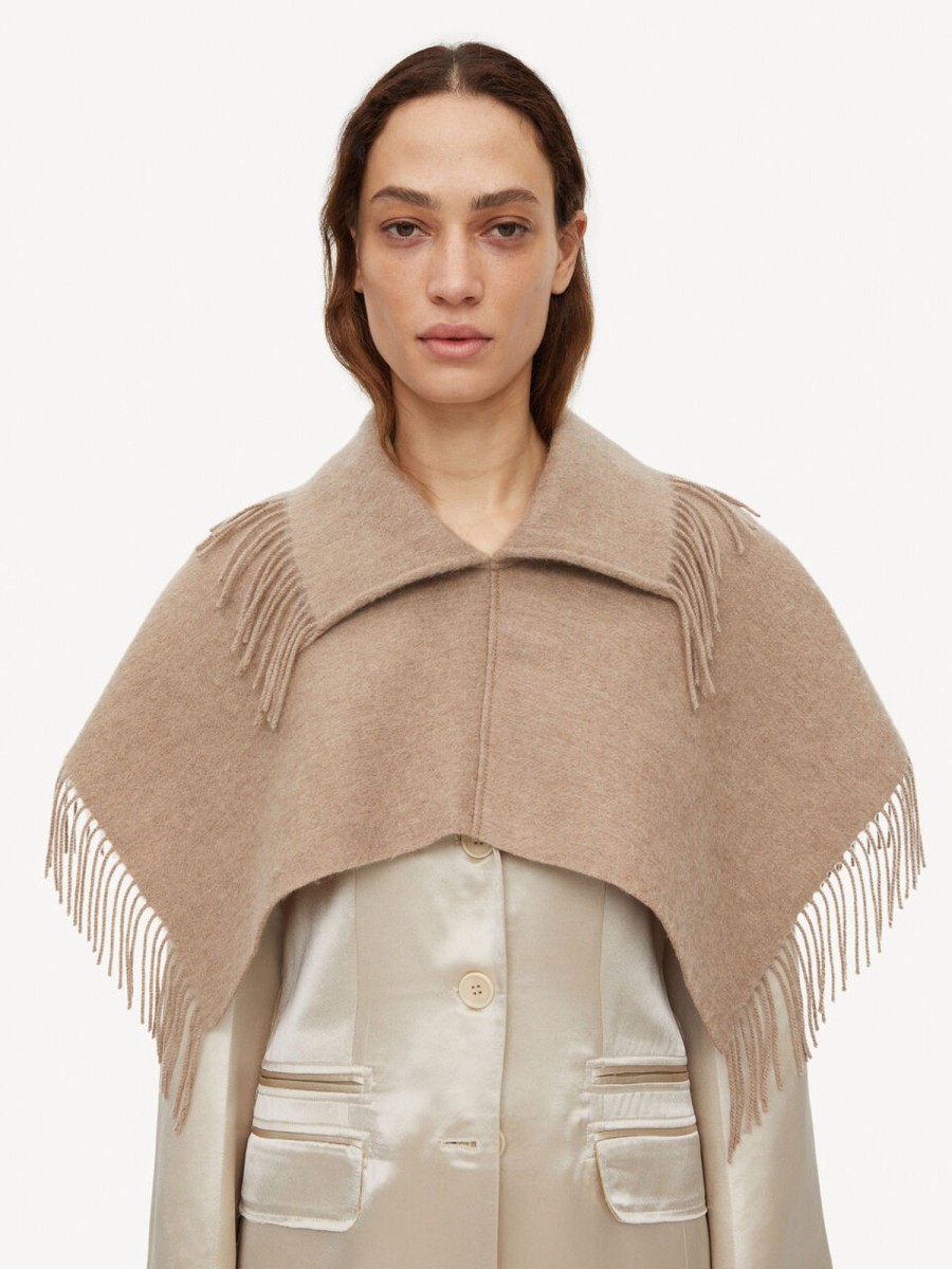 Accessories By Malene Birger | Turtla Wool Fringe Bib