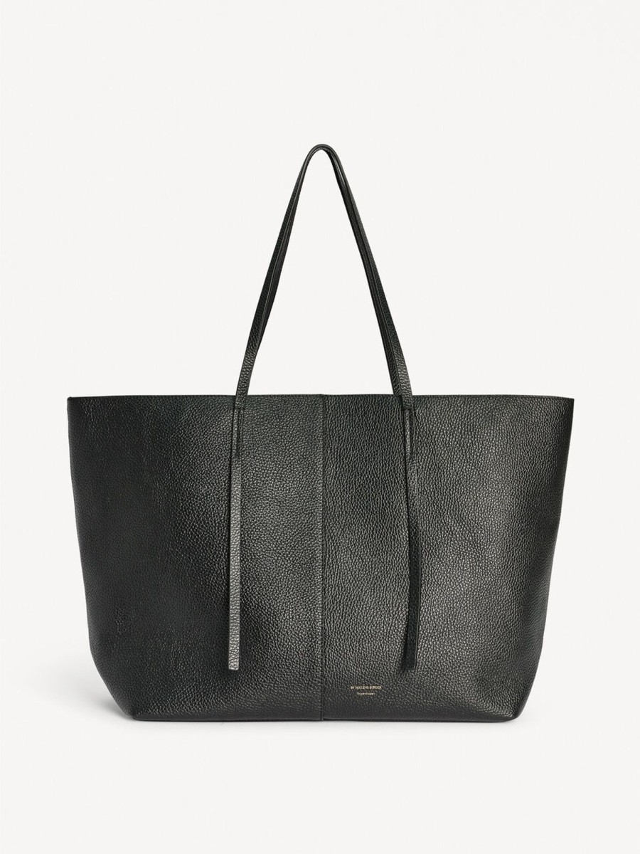 Accessories By Malene Birger | Abilla Grainy Leather Tote