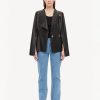 Clothing By Malene Birger | Selmas Cropped Leather Jacket